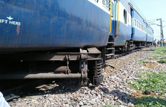  Indore Intercity derailed