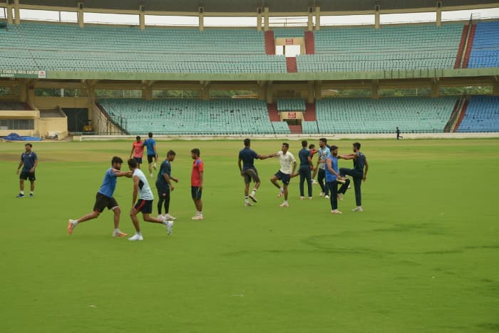 ranji team practice