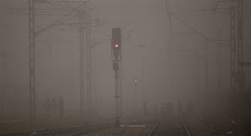Fog affected trains