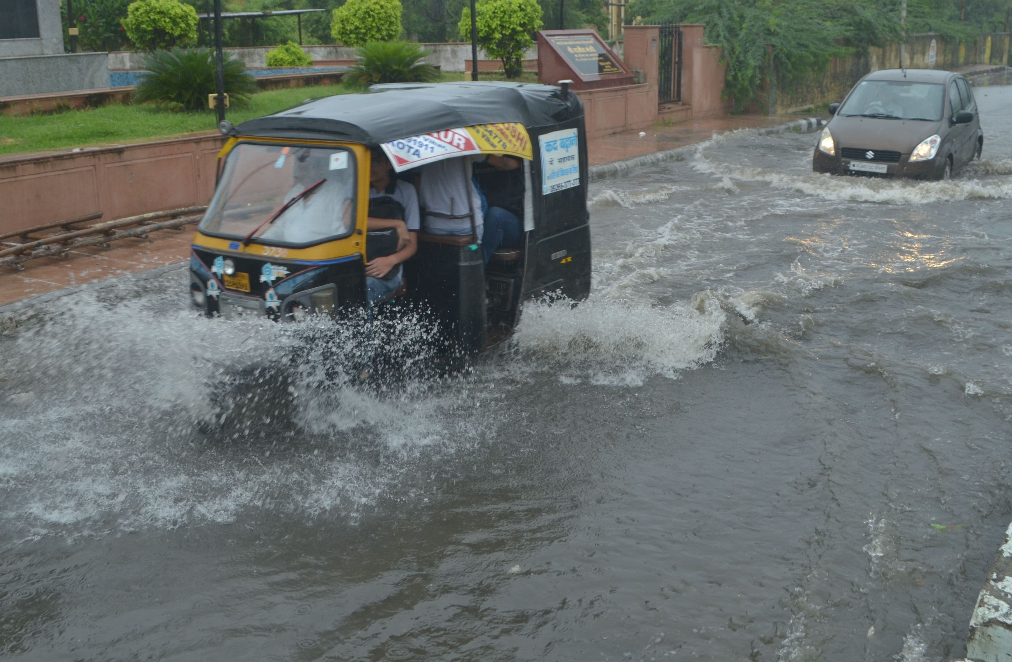 Rain in Kota