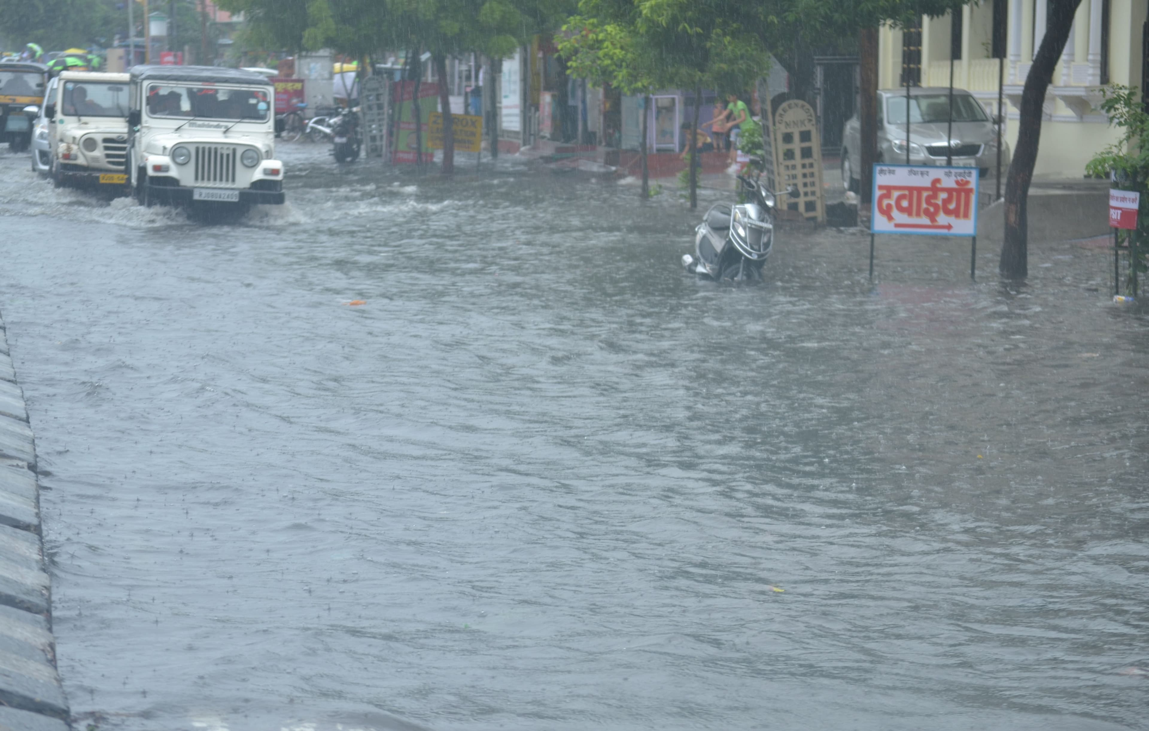 Rain in Kota