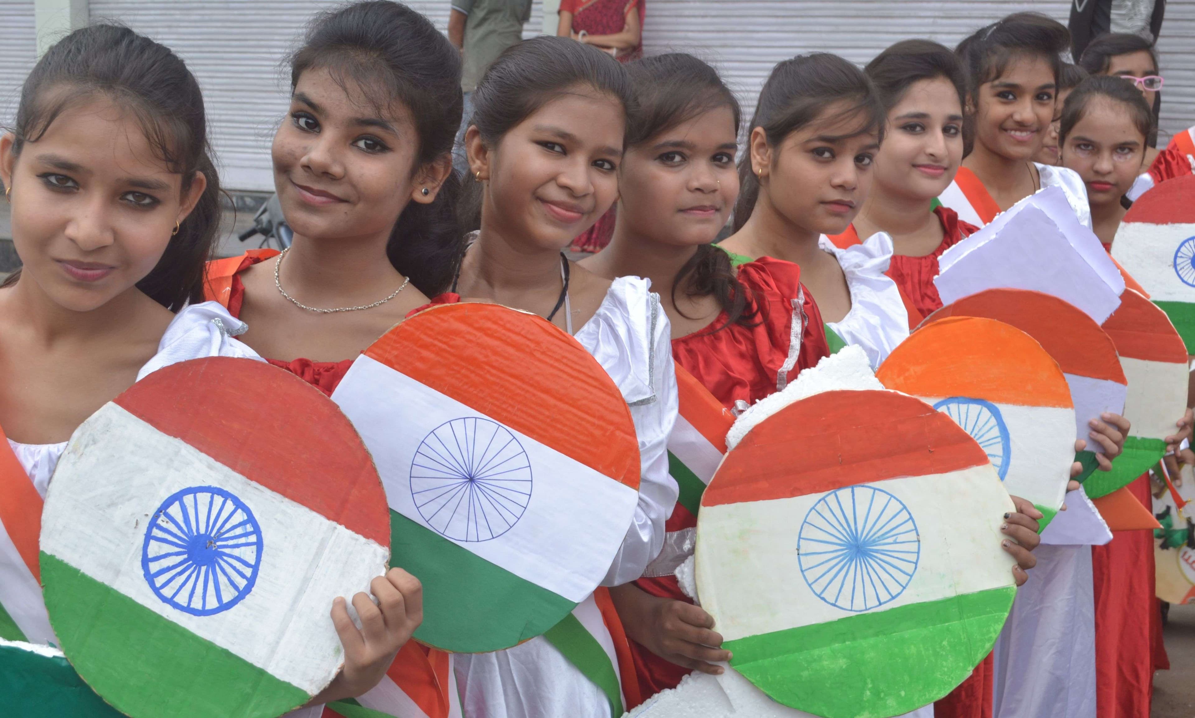 Indian flag waved in Kota