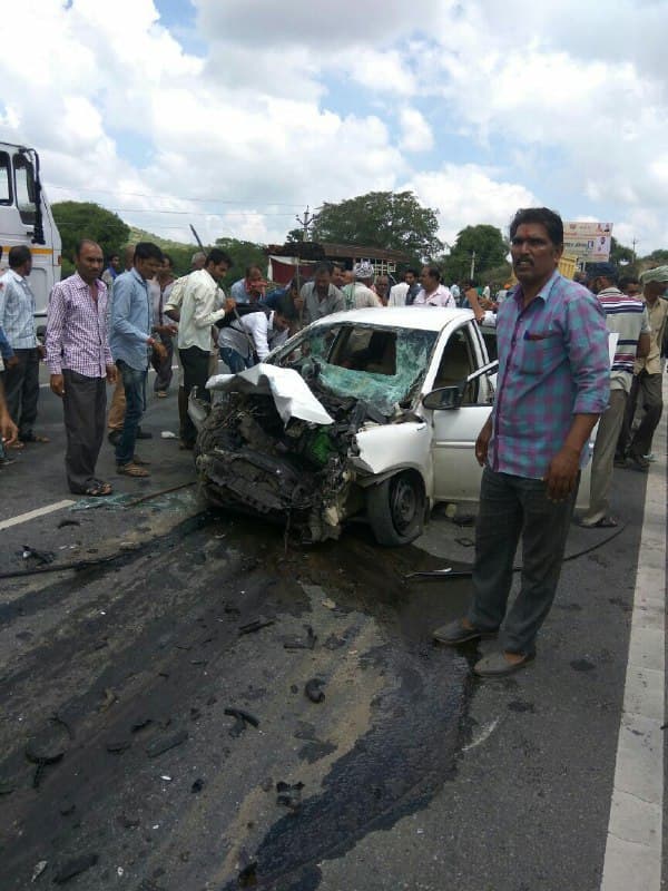 Yongman Death of Car Excident, rajsamand card excident, rajsamand news, rajsamand 