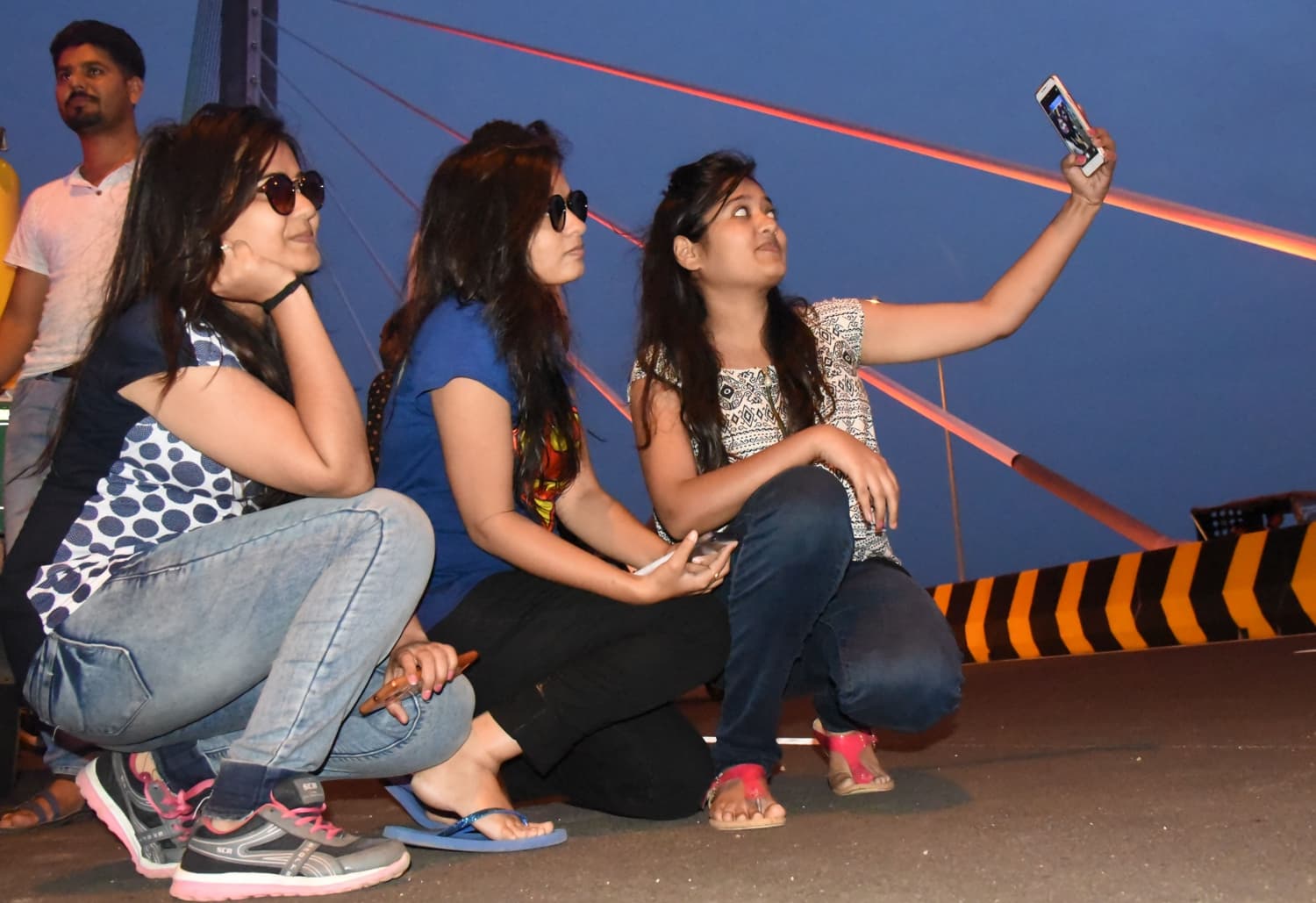 Selfie at Hanging Bridge