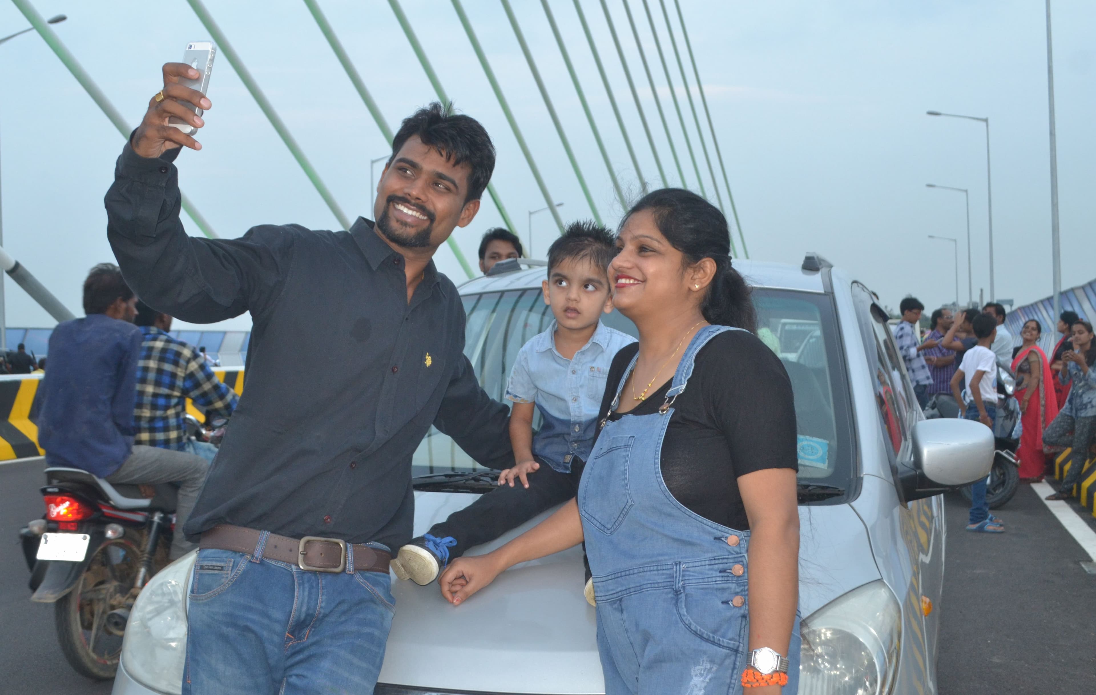 Selfie at Hanging Bridge