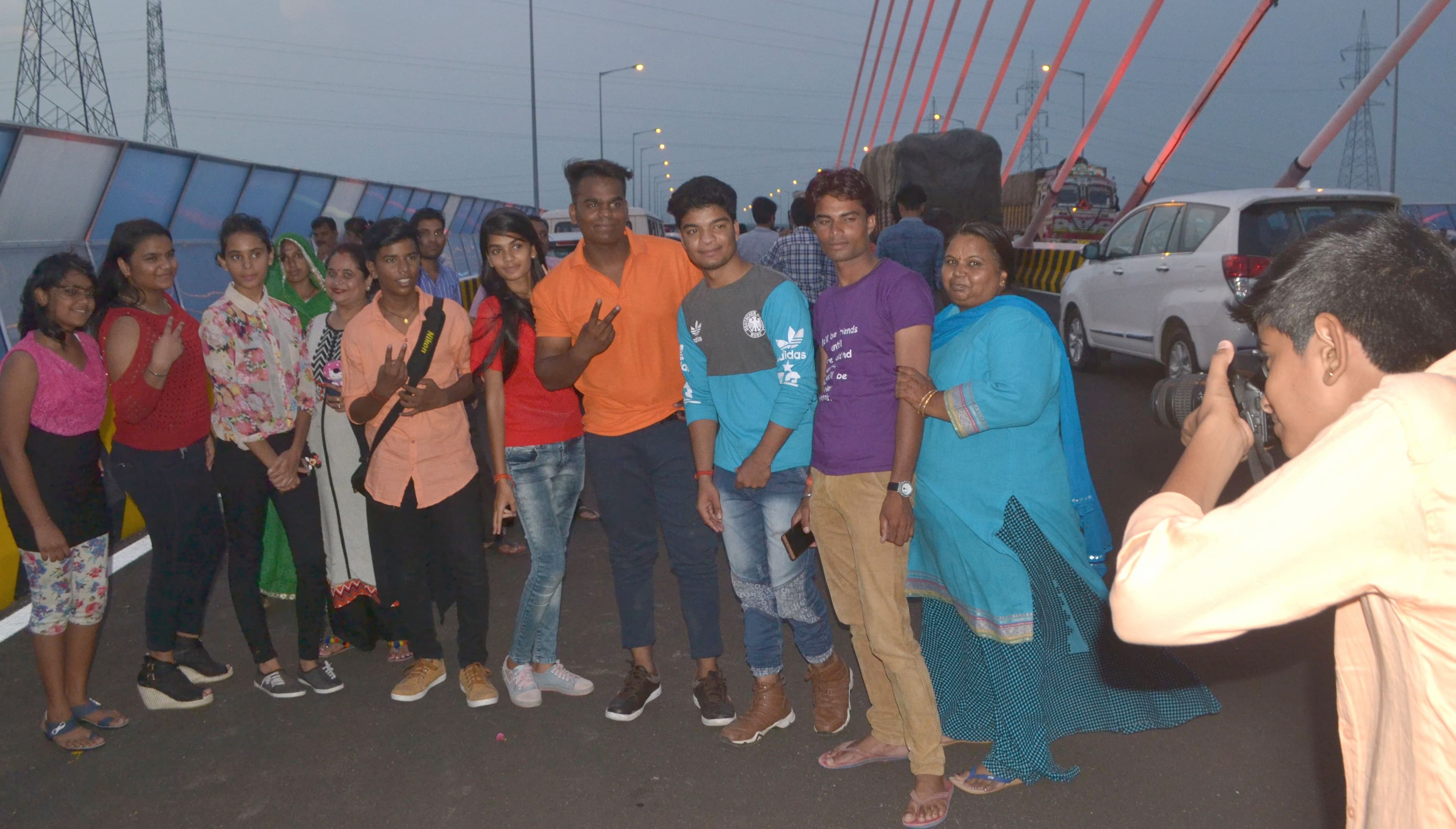 Selfie at Hanging Bridge