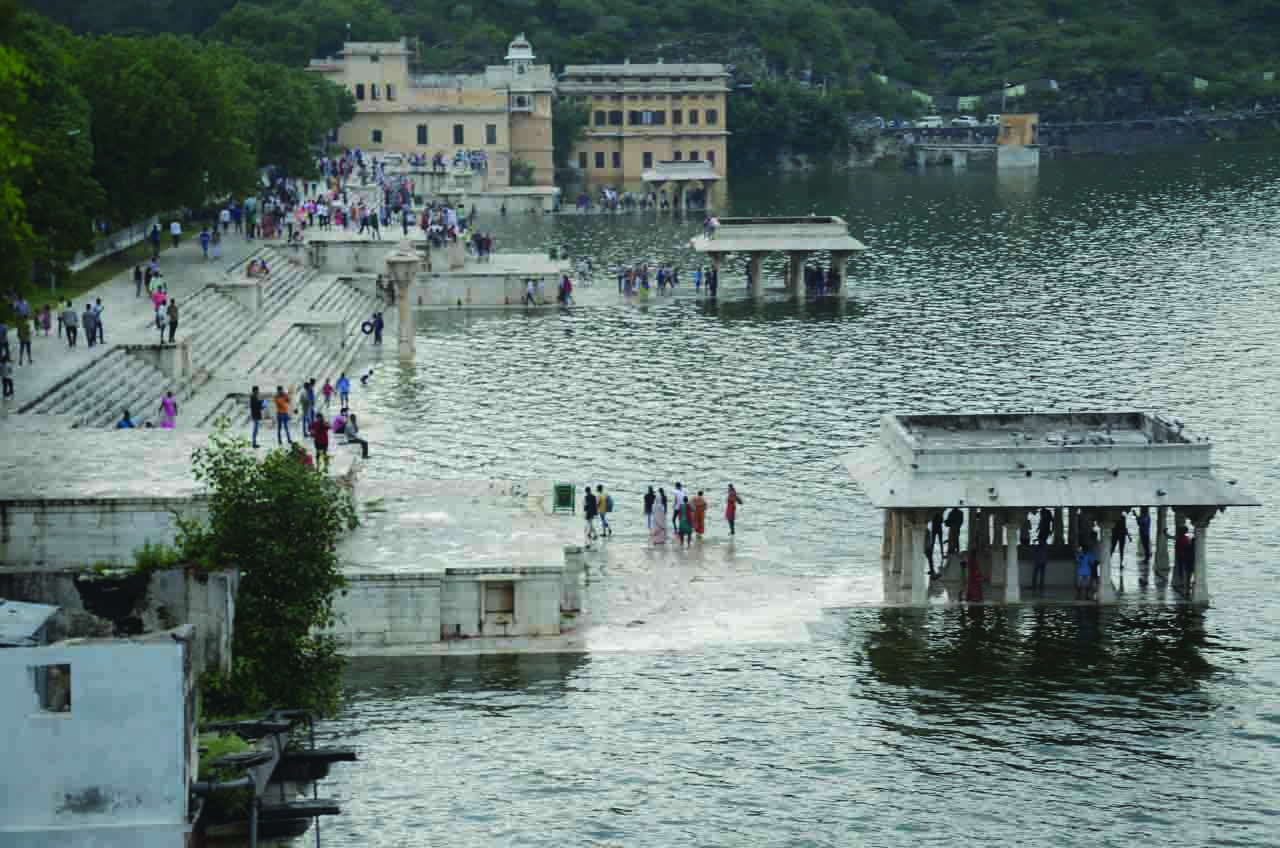 Rajsamand lake overflow, Rajsamand news, Rajsamand Hindi news, Rajsamand Lake, Latest hindi news rajsamand, Rajsamand