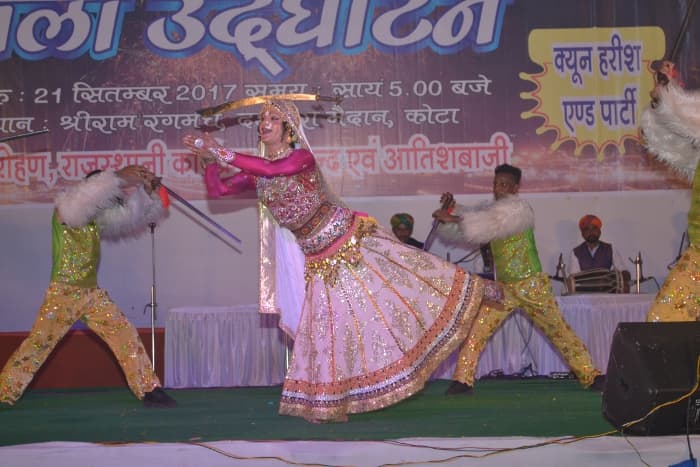 Cultural Program in Dussehra Fair of Kota