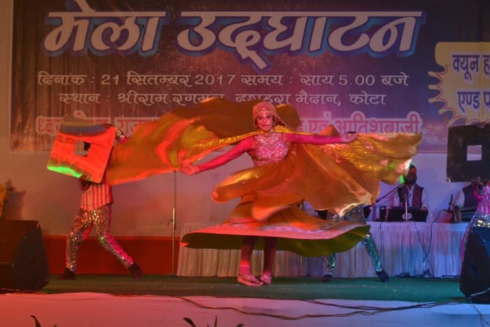 Cultural Program in Dussehra Fair of Kota