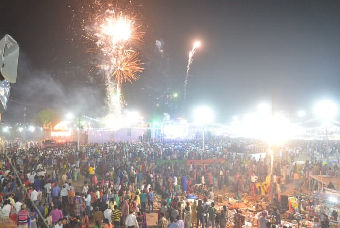 Fireworks in Kota Dussehra Fair, Kota Dussehra Fair, Kota Imperial Dussehra Fair, Dussehra in Kota, Rajasthan Patrika, Kota Patrika, 124th Dussehra Fair in Kota, Patrika News, Kota News, of kota Dussehra Fair, Kota royal Dussehra, Cultural Journey of Kota Dussehra