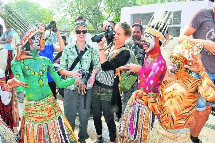 Bundi Festival, Bundi Festival 2017, Foreign Guests at Bundi Festival, Folk Art in Bundi Festival, Culture Festival Bundi Festival, Rajasthan Tourism, Bundi Tourism, Kota Rajasthan Patrika, Kota Latest News, Kota News in Hindi