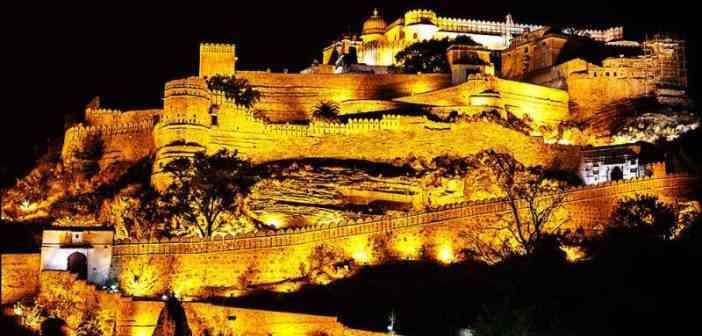 kumbhalgarh fort light 