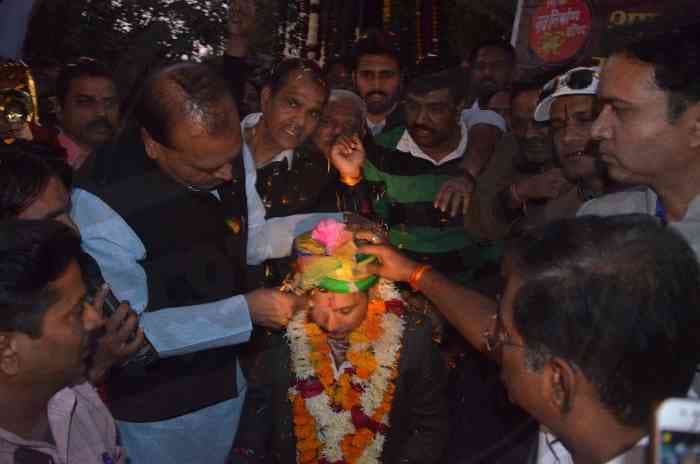 Commandant Chetan Cheeta Welcome in Kota