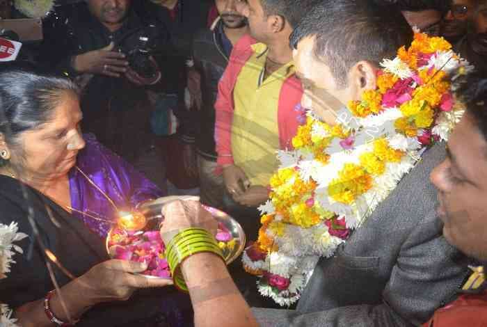 Commandant Chetan Cheeta Welcome in Kota