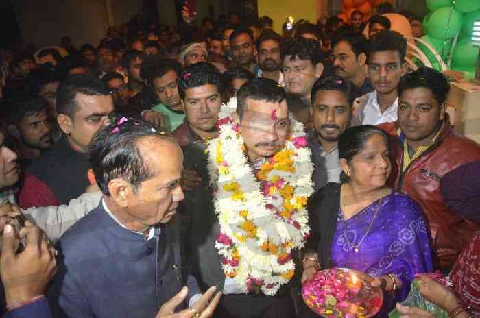 Commandant Chetan Cheeta Welcome in Kota