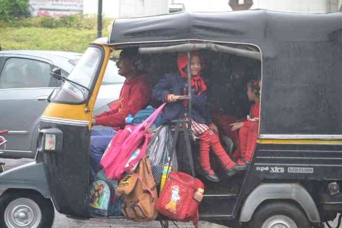 Rain in Winter Season in Kota