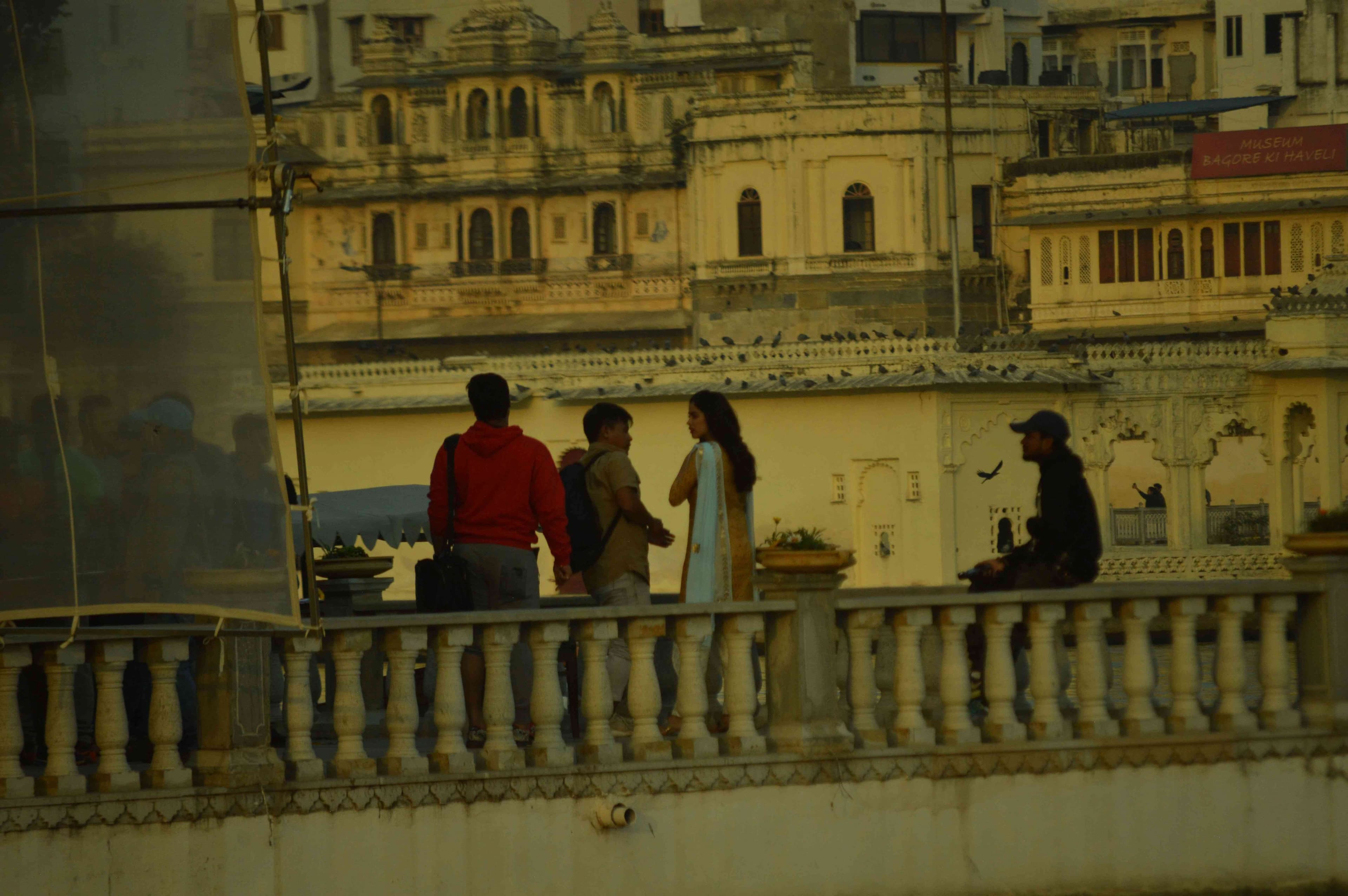 dhadak film shooting in udaipur