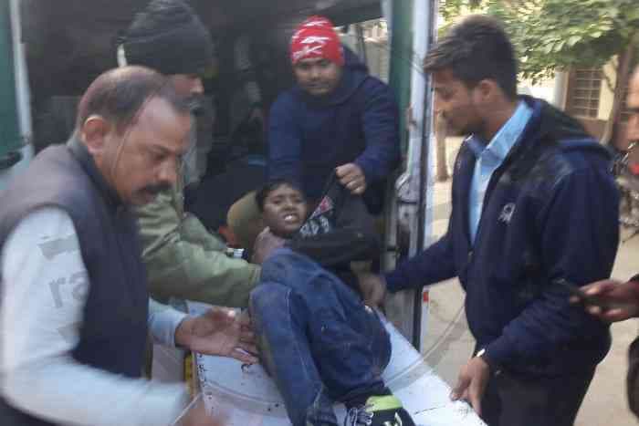 Bus accident in Sawai-Madhopur