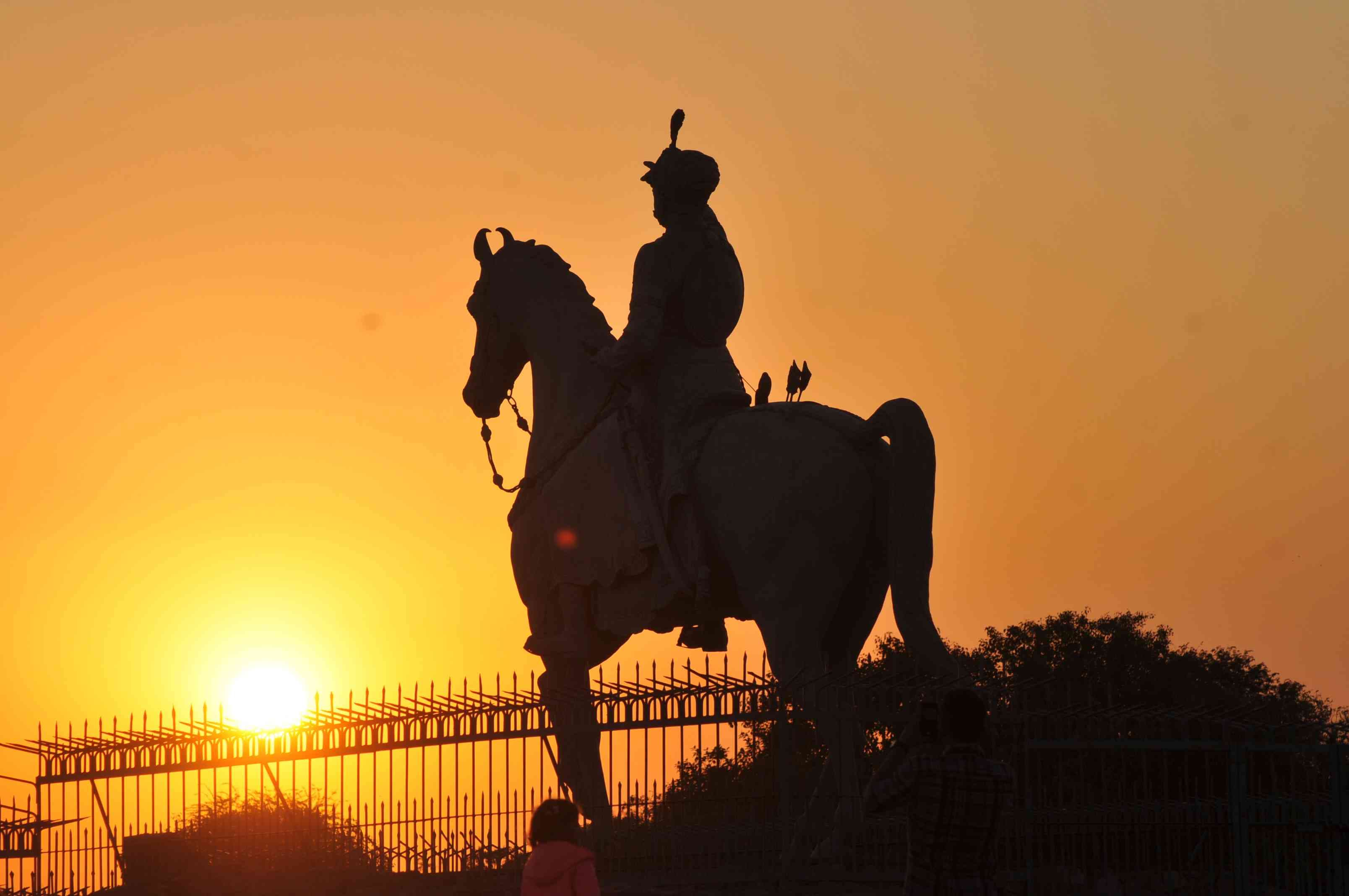 beauty of Jodhpur during sunset