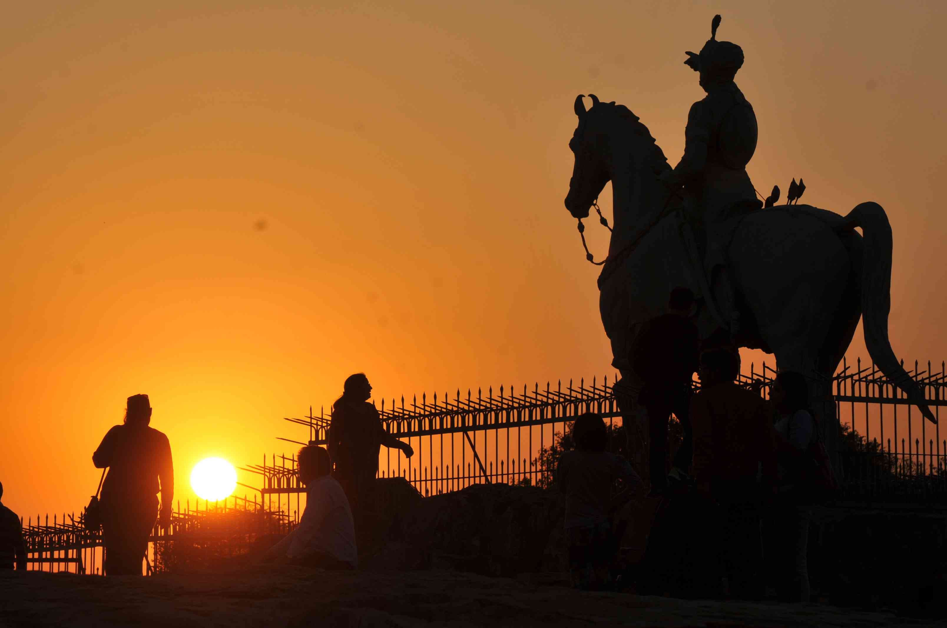 beauty of Jodhpur during sunset