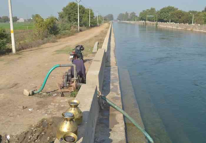 Illegal Acquire of Water From Canal