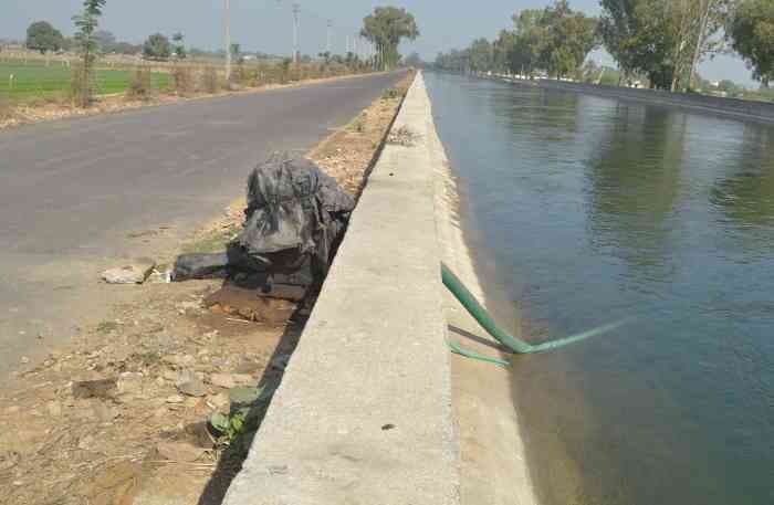 Illegal Acquire of Water From Canal