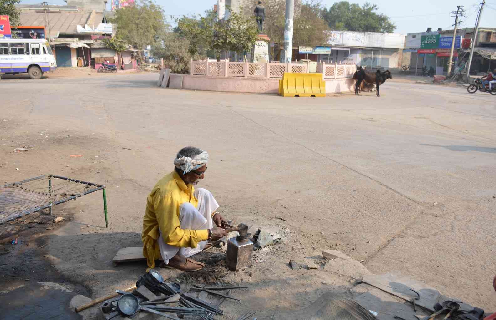 protest in Bundi