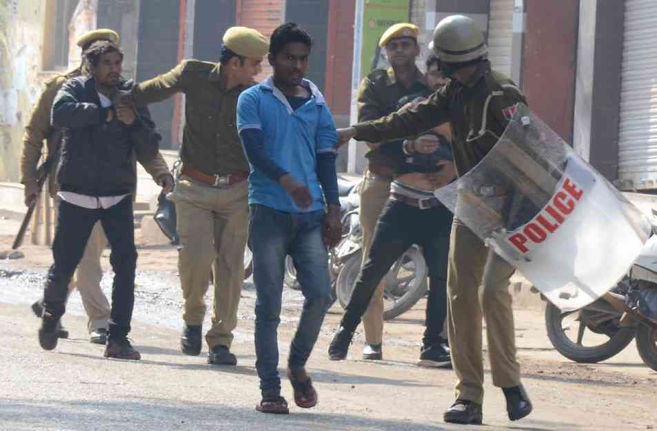 protest in Bundi