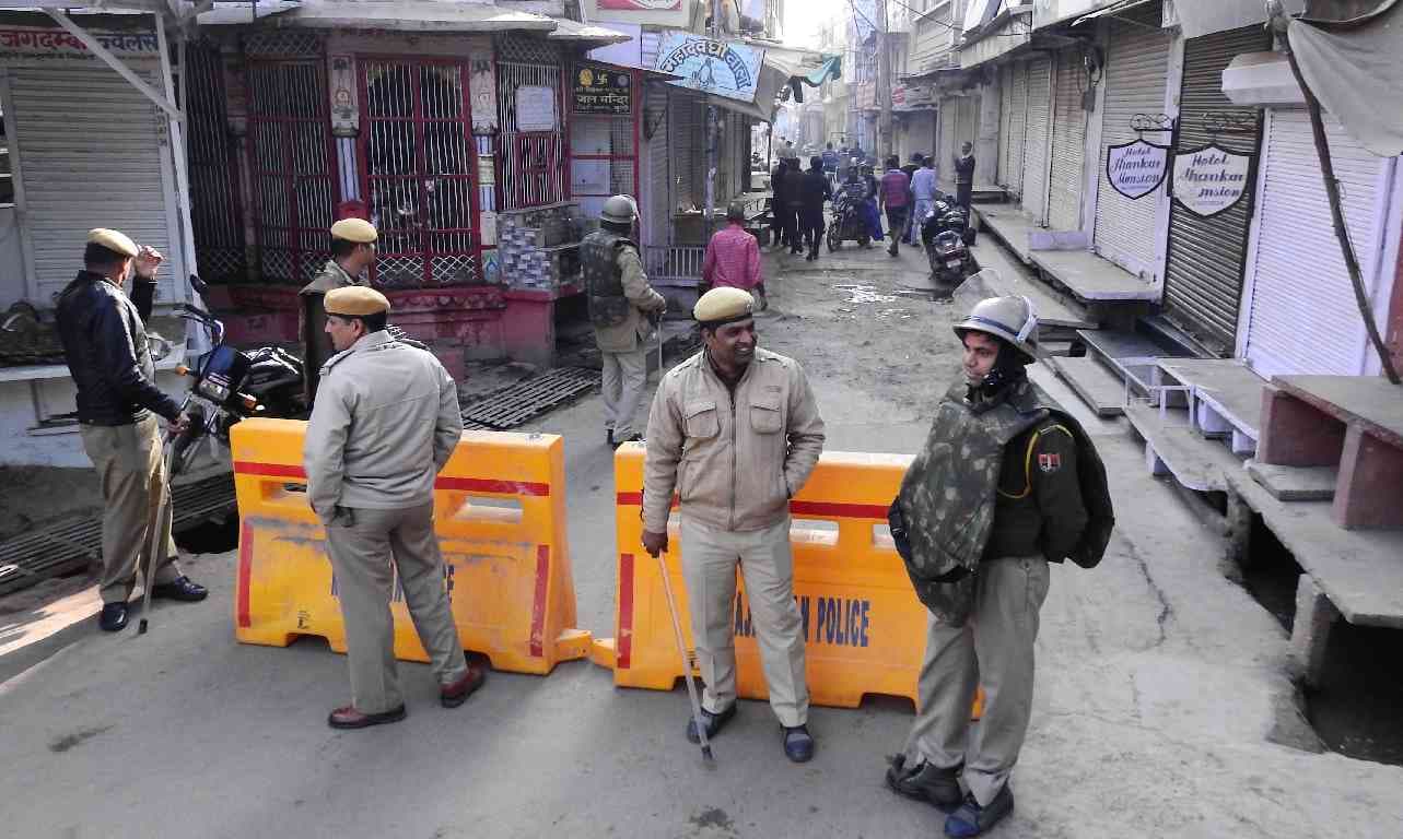 protest in Bundi