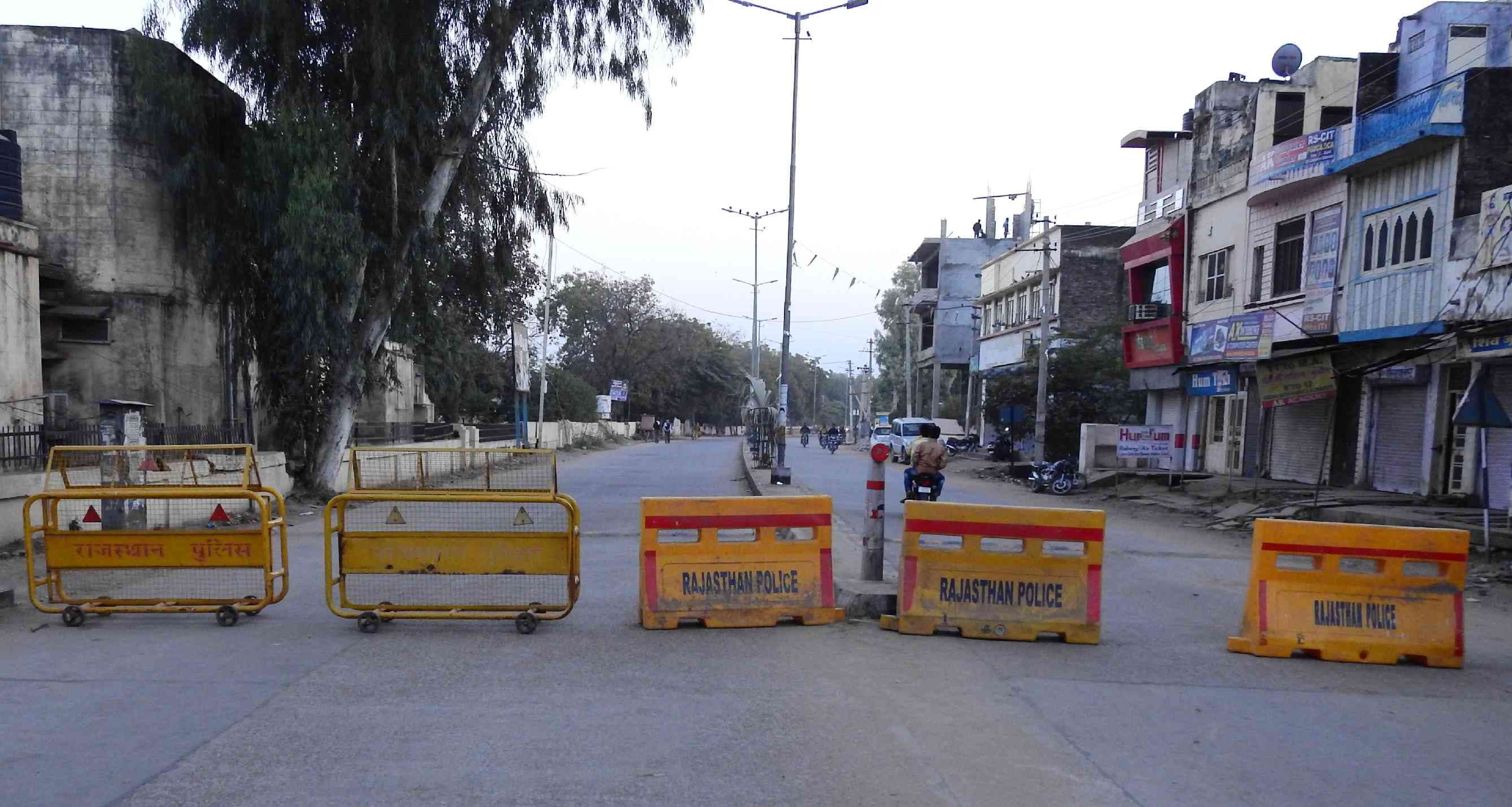 protest in Bundi