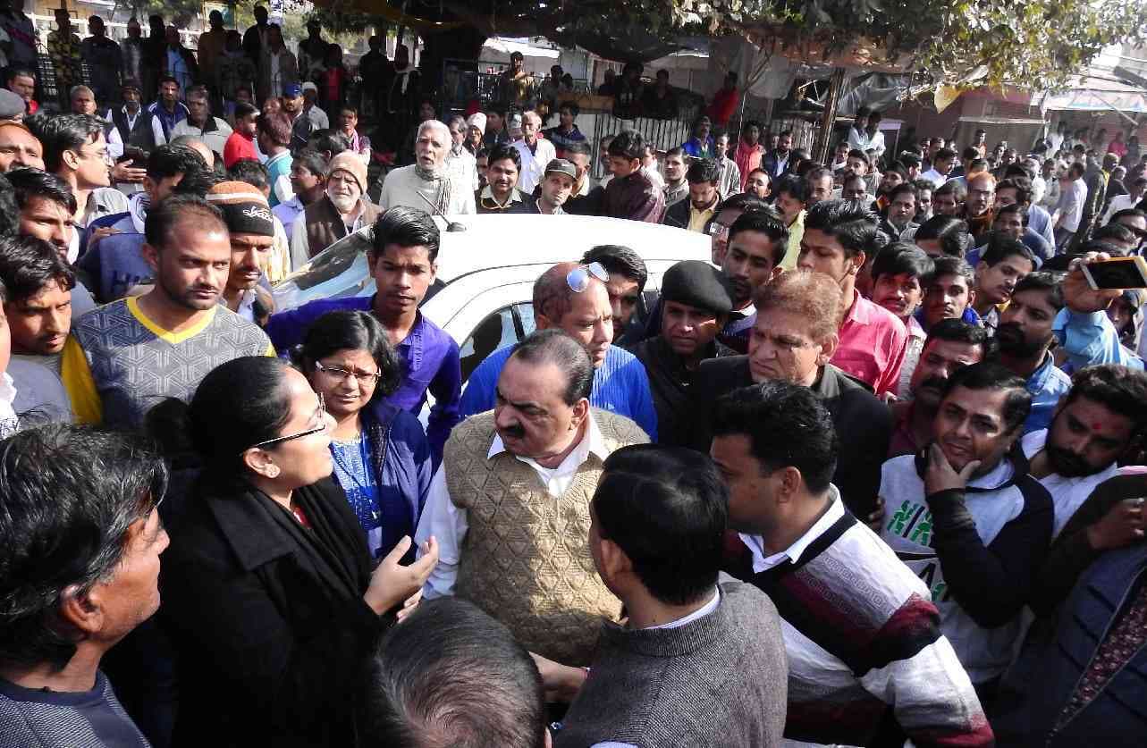 protest in Bundi