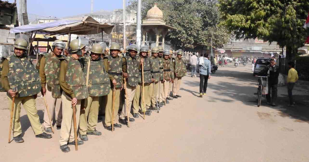 protest in Bundi