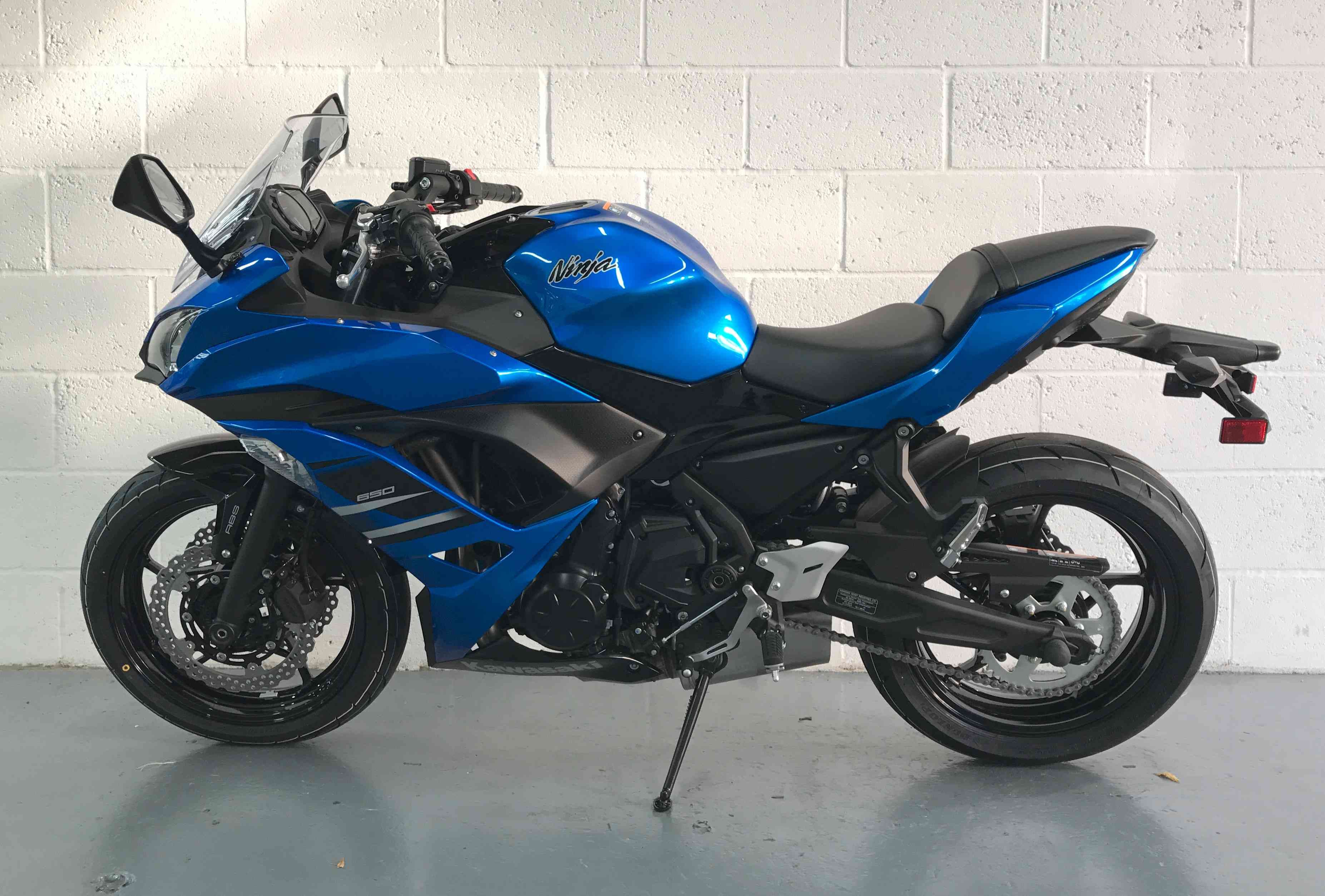 2018 Kawasaki Ninja 650 ABS Blue Bike