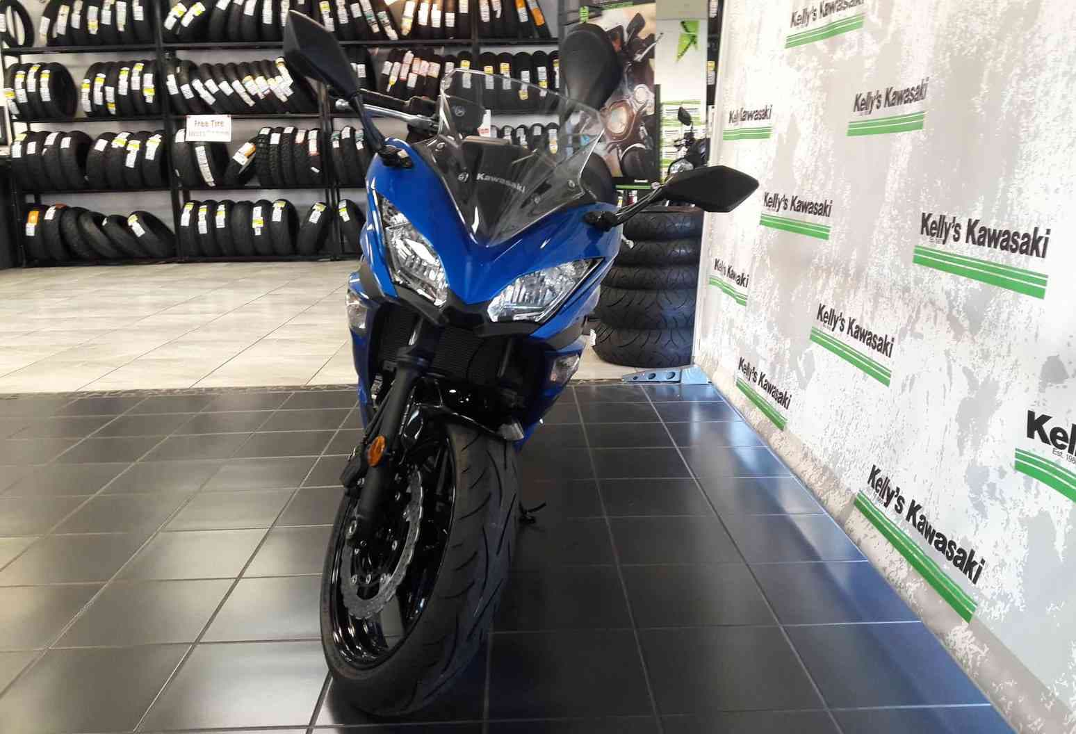 2018 Kawasaki Ninja 650 ABS Blue Bike