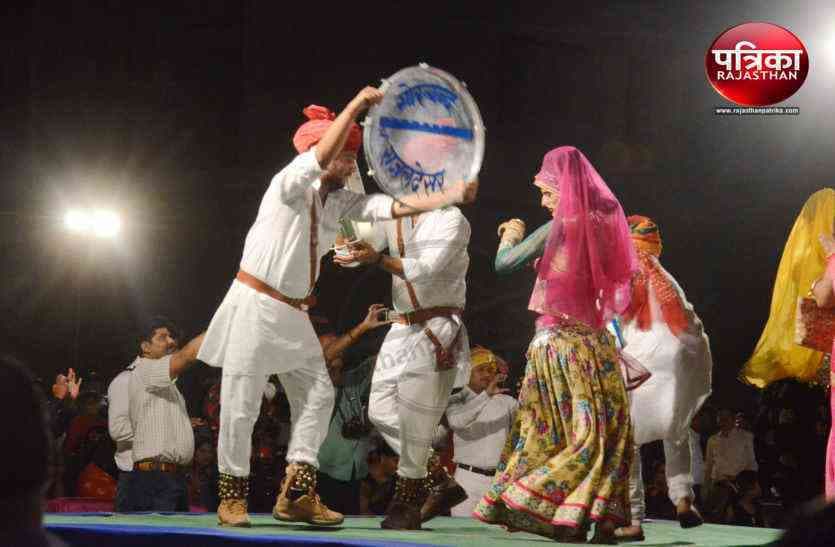 Bhilwara, bhilwara news, Ginthad dance in bhilwara, Latest news in bhilwara, Bhilwara News in hindi, Hindi News in bhilwara, Latest hindi news in bhilwara