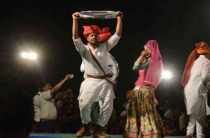 Bhilwara, bhilwara news, Ginthad dance in bhilwara, Latest news in bhilwara, Bhilwara News in hindi, Hindi News in bhilwara, Latest hindi news in bhilwara