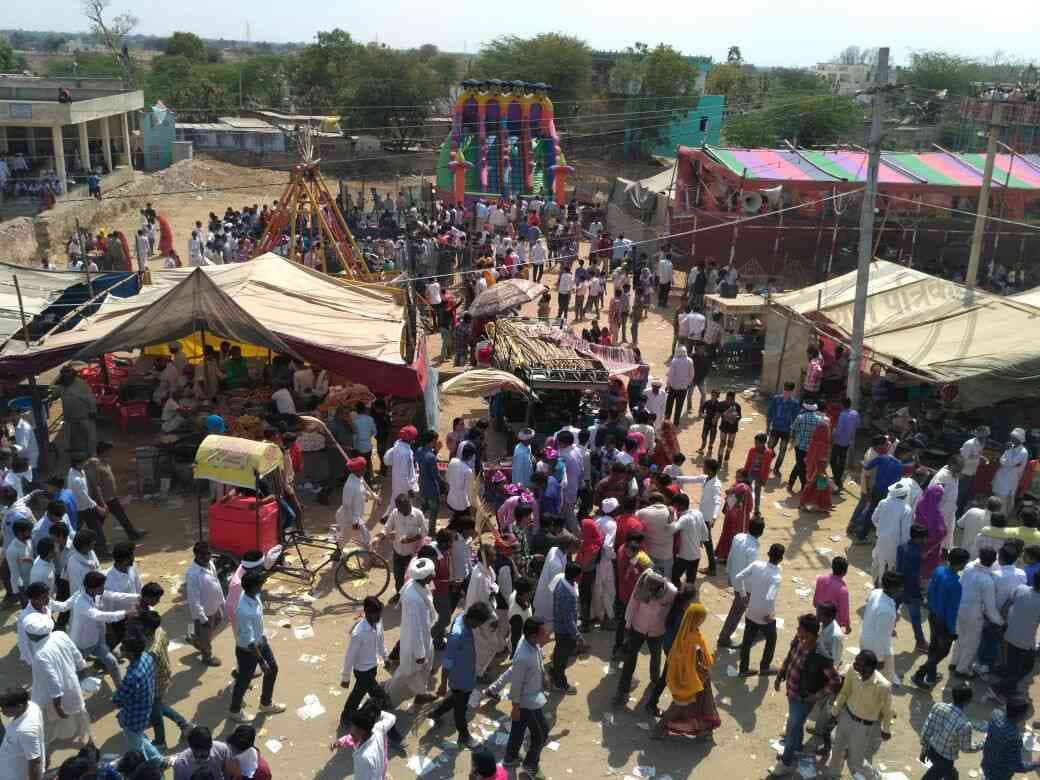 Jaipur news in sheetla mata mela sheel dungri chaksu