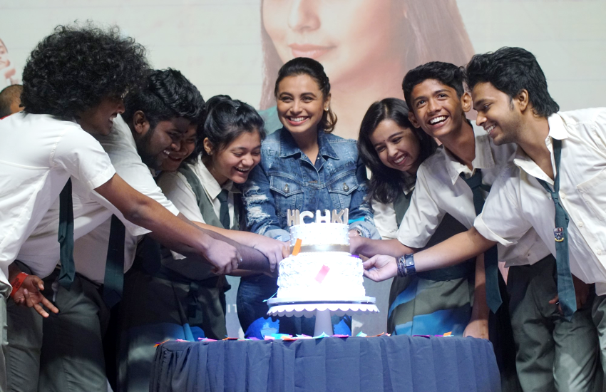 Rani Mukerjee Hichki success party