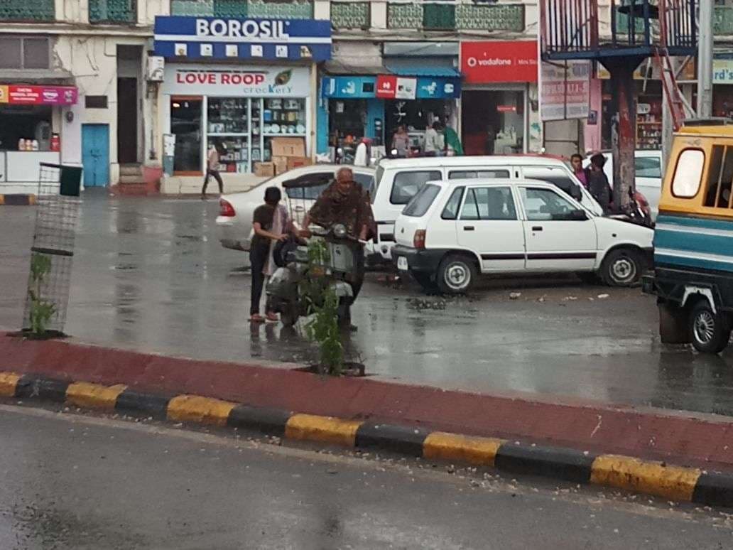 rain in udaipur