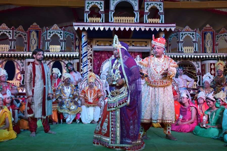 Panchkalyanak Mahotsav Digambar Jain mandir Satna