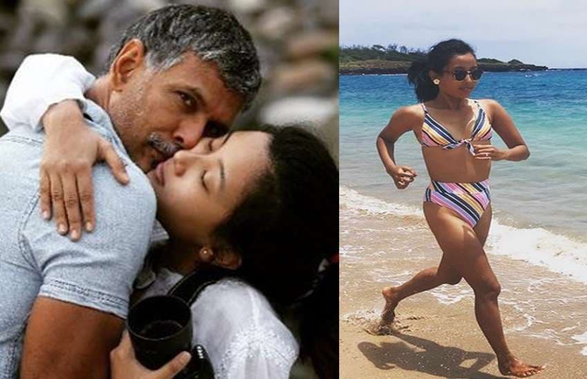 milind soman and his wife ankita kanwar