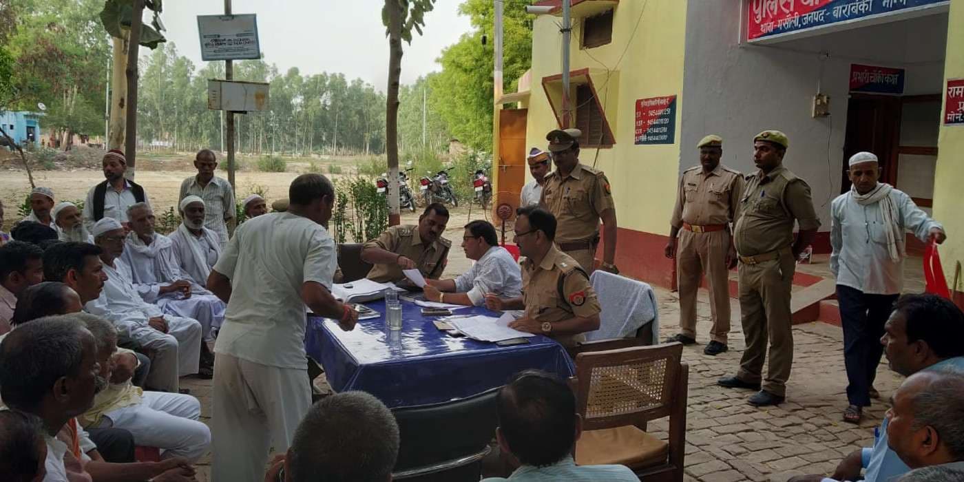 Officers compromise between Idgah and Ramlila Committee in Barabanki