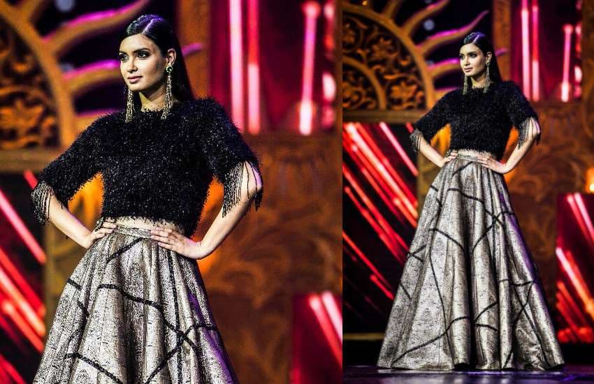  IIFA rocks 2018 diana penty and radhika apte ramp walk photos