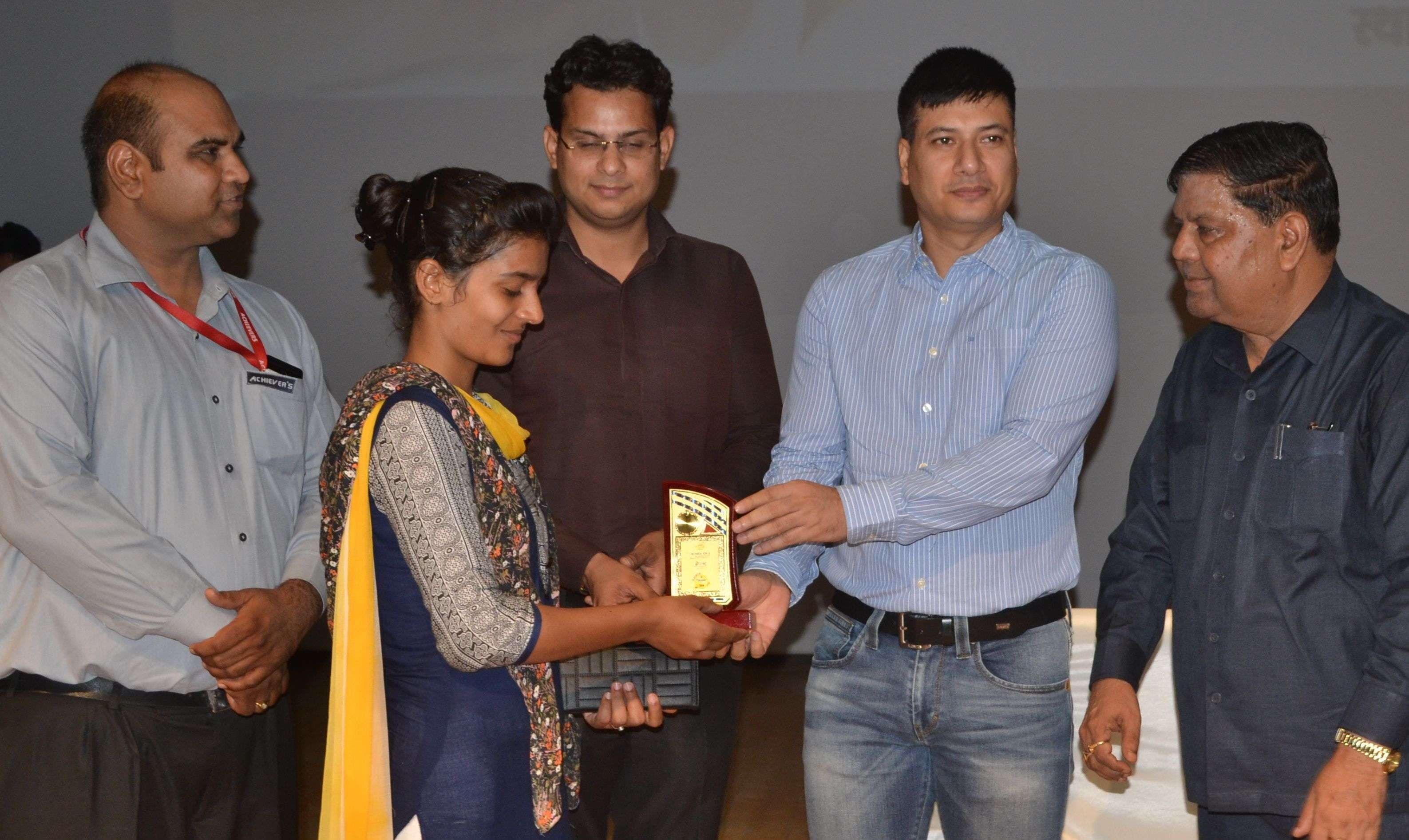 Alwar Patrika salute to talent ceremony in alwar