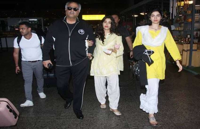 janhvi kapoor and family