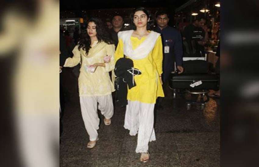 janhvi kapoor and family