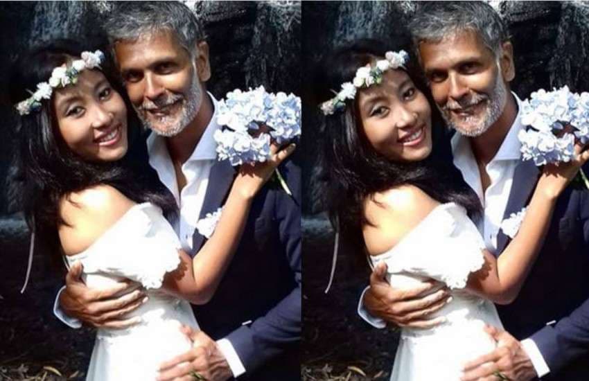 milind soman and ankita marry again barefoot wedding in spain