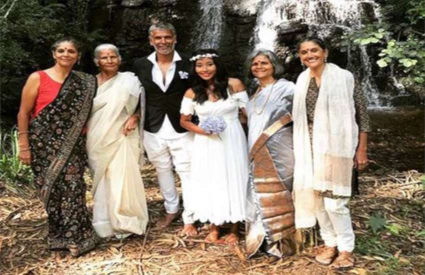 milind soman and ankita marry again barefoot wedding in spain