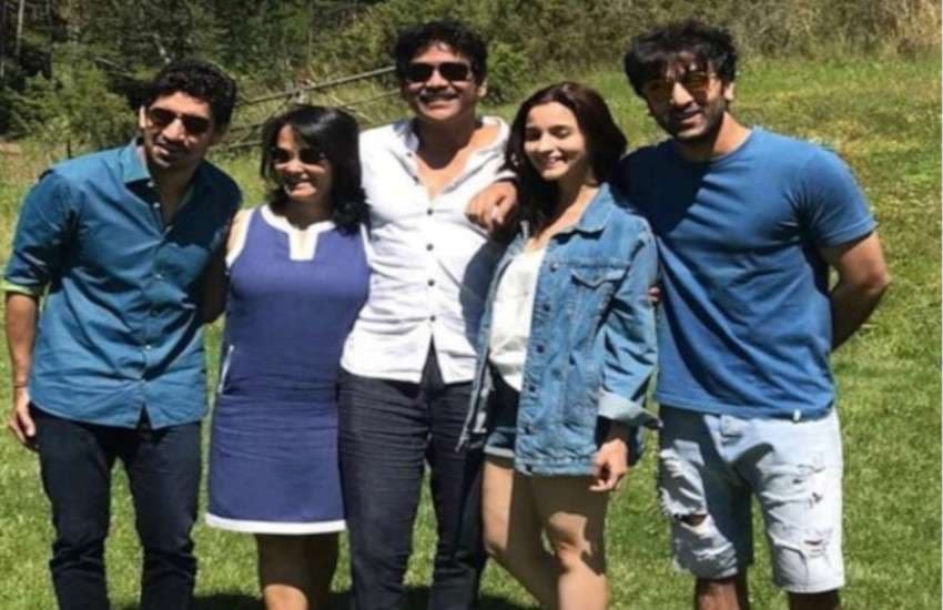 nagarjuna work with alia bhatt and ranbir kapoor in bhramastra movie