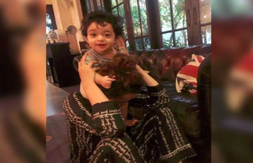 kangana ranaut and her nephew prithviraj latest cute photo viral